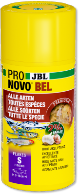 JBL PRONOVO BEL FLAKES S основной корм в хлопьях для рыб 20г 100мл